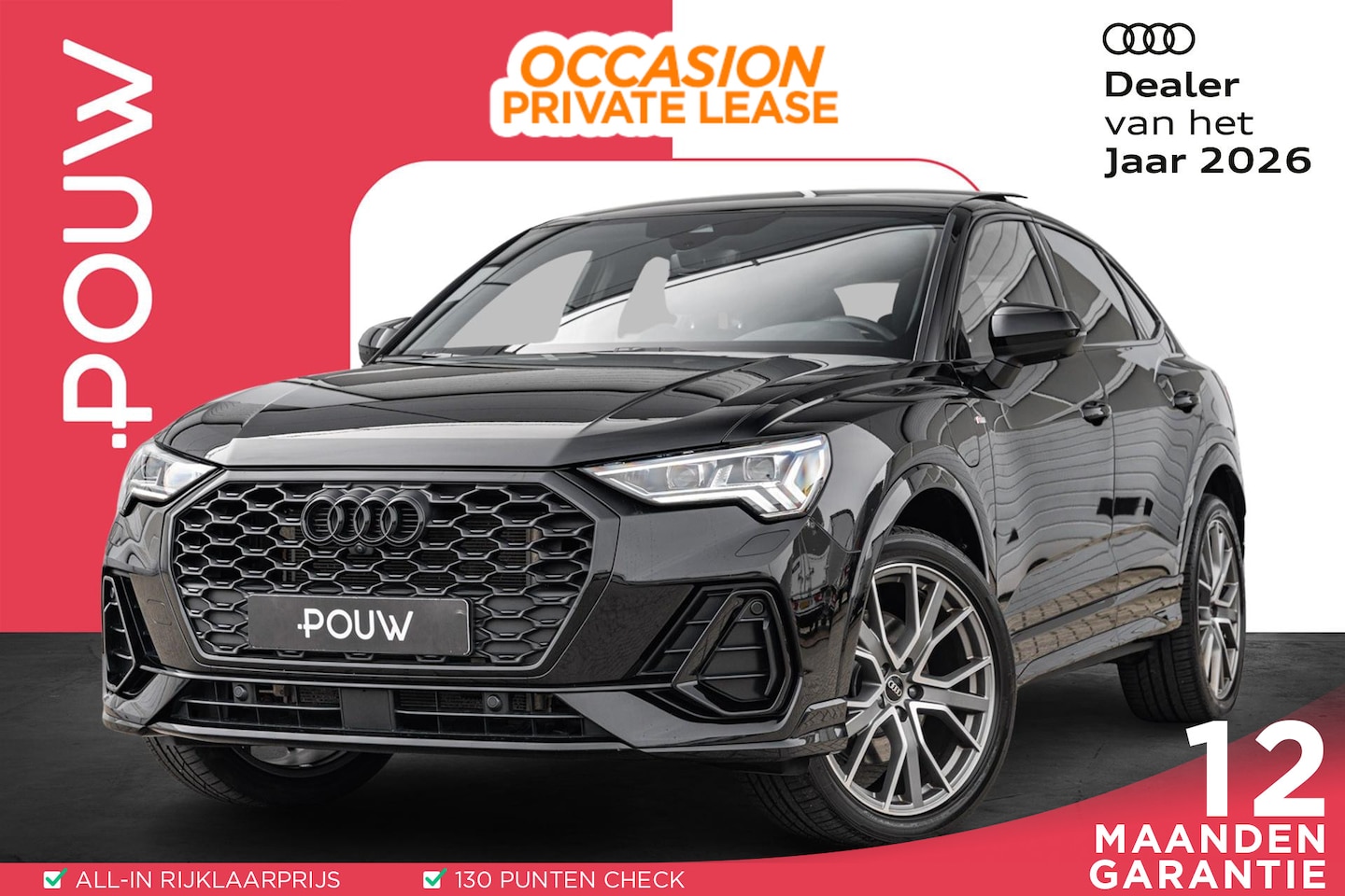 Audi Q3 Sportback - 45 TFSIe 245pk S edition | SoH 92% | Panoramadak | Trekhaak | Adaptief Onderstel - AutoWereld.nl