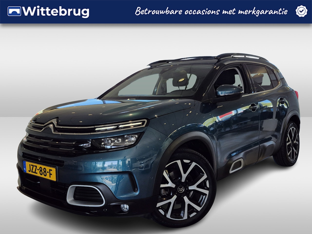 Citroën C5 Aircross - 1.6 PureTech Shine PANORAMADAK | PARKEERCAMERA | 19 INCH | HOGE INSTAP | Camera Voor en Ac - AutoWereld.nl