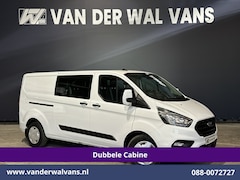 Ford Transit Custom - 2.0 TDCI 130pk Automaat L2H1 Dubbele Cabine Inrichting Euro6 Airco | 6-Zits | Camera | Nav