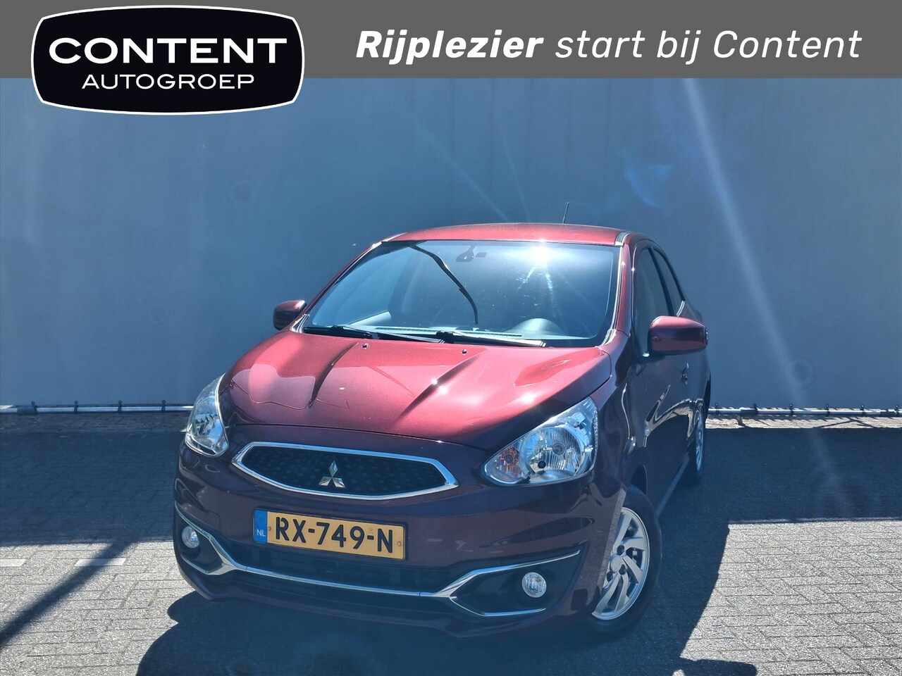 Mitsubishi Space Star - 1.0 MIVEC 71PK Go Intense - AutoWereld.nl