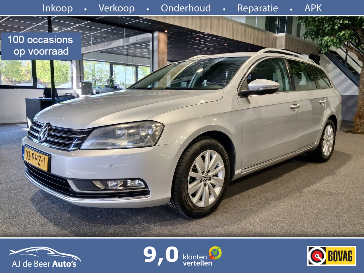 Volkswagen Passat Variant - 1.4 TSI Comfortline BlueMotion DSG | Navigatie | Trekhaak | Airco | Cruise - AutoWereld.nl