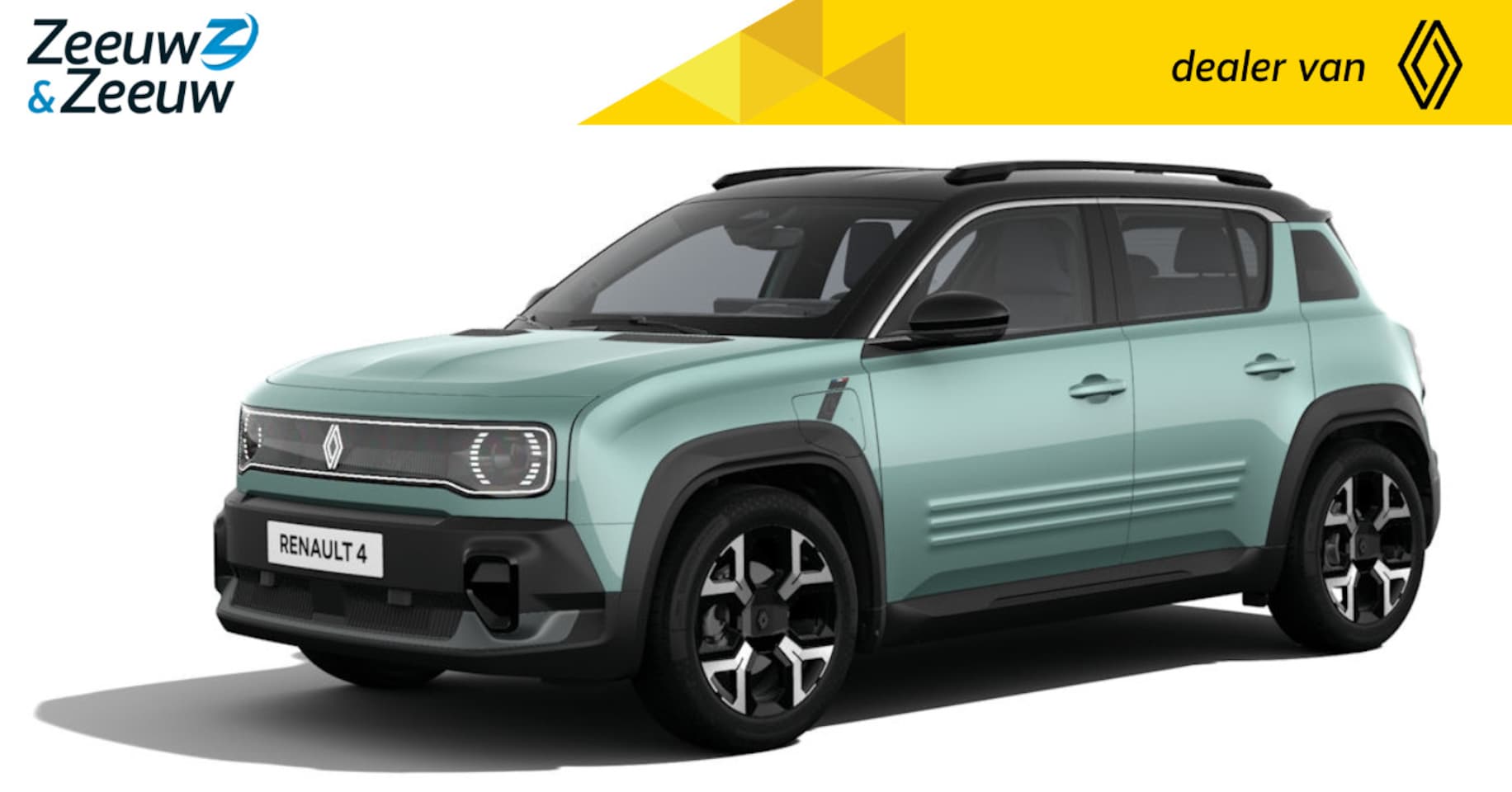 Renault 4 - Techno comfort range | Profiteer nu van €4.500,- Zeeuw & Zeeuw voorraadkorting | NU met GR - AutoWereld.nl