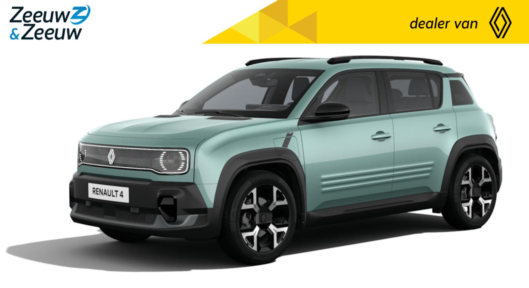 Renault 4 - Techno comfort range | Profiteer nu van €4.500,- Zeeuw & Zeeuw voorraadkorting | NU met GR - AutoWereld.nl