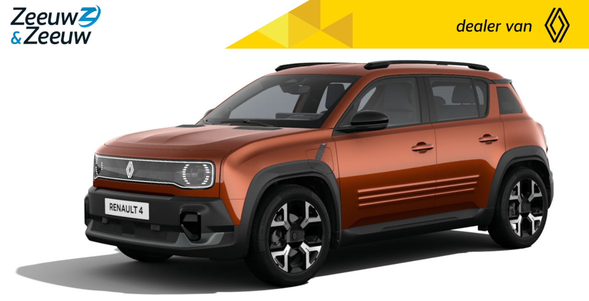 Renault 4 - Techno comfort range | Profiteer nu van €4.600,- Zeeuw & Zeeuw voorraadkorting | NU met GR - AutoWereld.nl