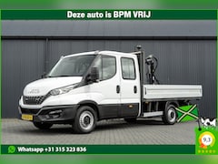 Iveco Daily - 35S18D 375 | 3.0 180PK | Hiab 013 | 3.5T Trekgewicht | Automaat | Climate | Camera | Euro