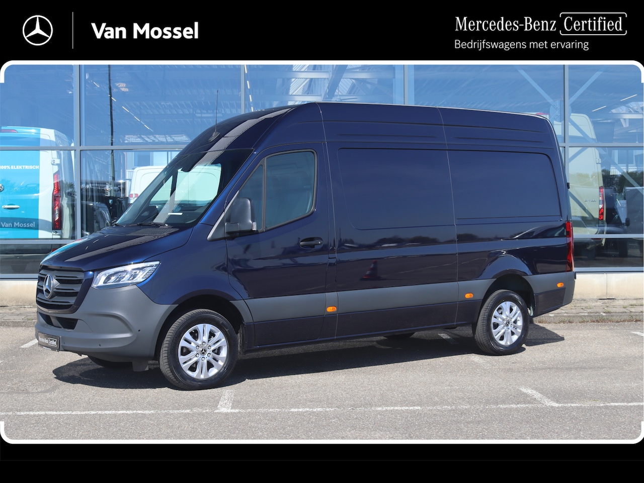Mercedes-Benz Sprinter - 317 CDI L2H2 Select | AIRCO/CAMERA/CRUISE/LED | Certified - AutoWereld.nl
