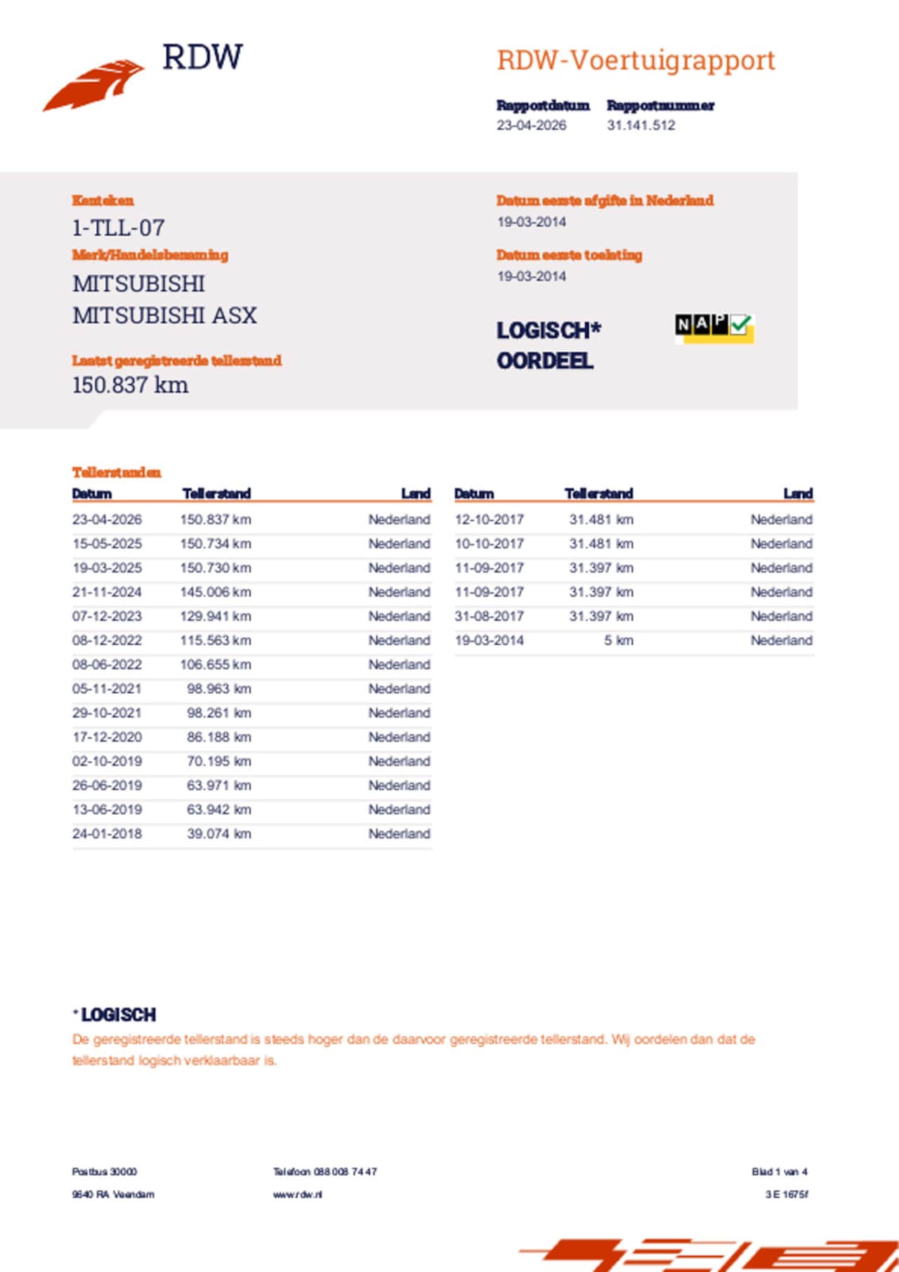 Mitsubishi ASX - 1.6 Cleartec Instyle 1.6 Cleartec Instyle - AutoWereld.nl
