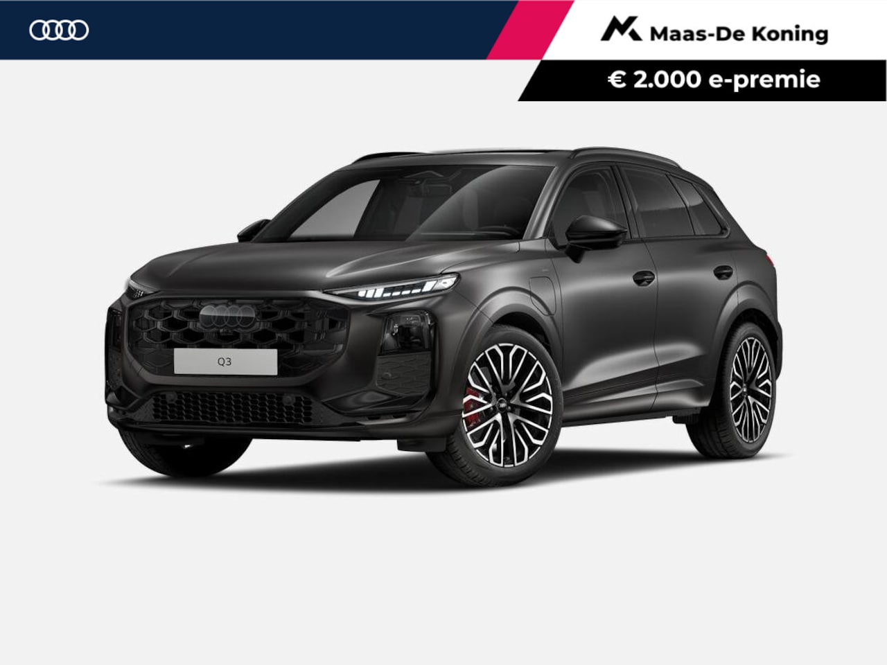 Audi Q3 - 1.5 200kW e-hybrid S edition 272 PK · Glazen panoramadak · Tech pro · Trekhaak elek. wegkl - AutoWereld.nl