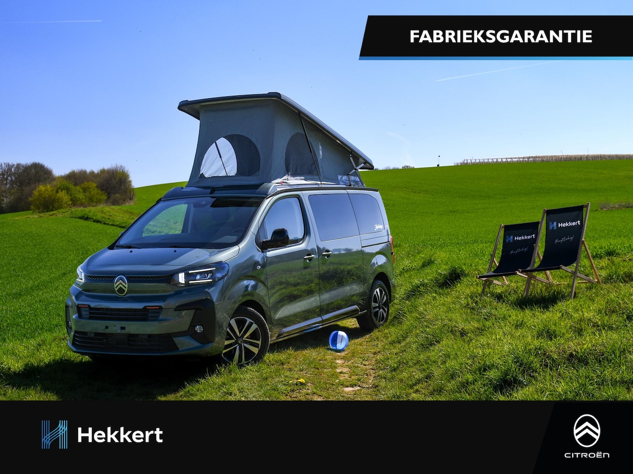 Citroën Holidays - 2.0 BlueHDi 180pk Automaat DIRECT LEVERBAAR | COMPLETE CAMPER | HEFDAK + BED | MAX PAKKET - AutoWereld.nl