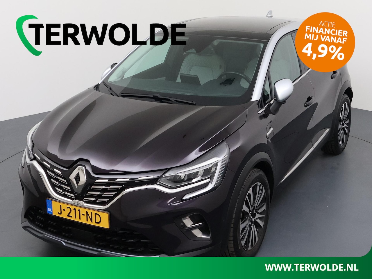 Renault Captur - TCe 155 EDC GPF Initiale Paris | AUTOMAAT | Trekhaak | Schuif-/kanteldak | Lederen Bekl. | - AutoWereld.nl