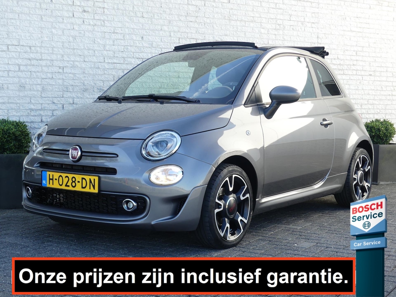 Fiat 500 C - CABRIO TWINAIR TURBO SPORT 86PK NAVI/AIRCO/CRUISE/PARKEERSENSOREN/LM-VELGEN - AutoWereld.nl