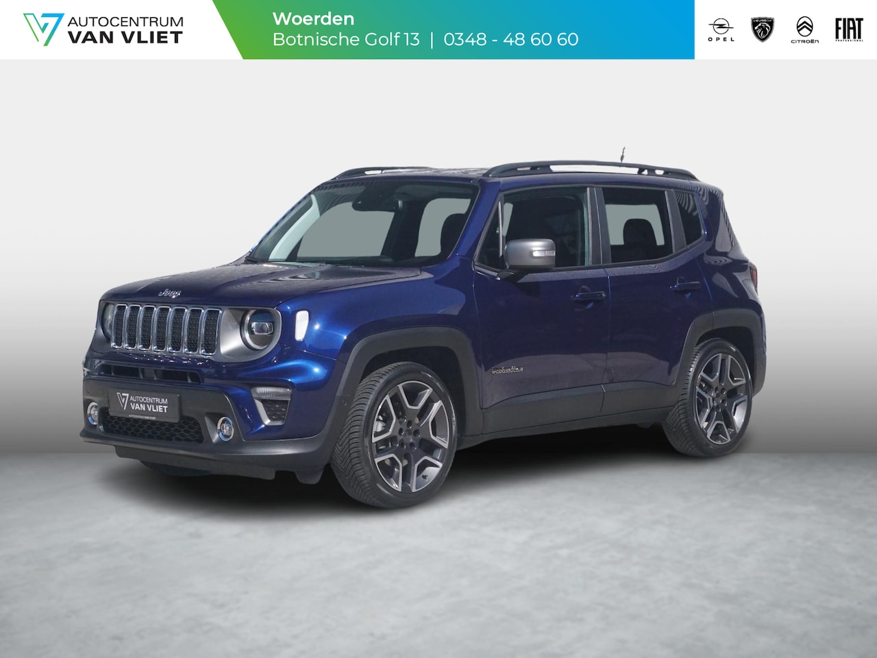 Jeep Renegade - 1.3T Limited Trekhaak | 1.450kg trekgewicht | Mooie uitvoering! - AutoWereld.nl