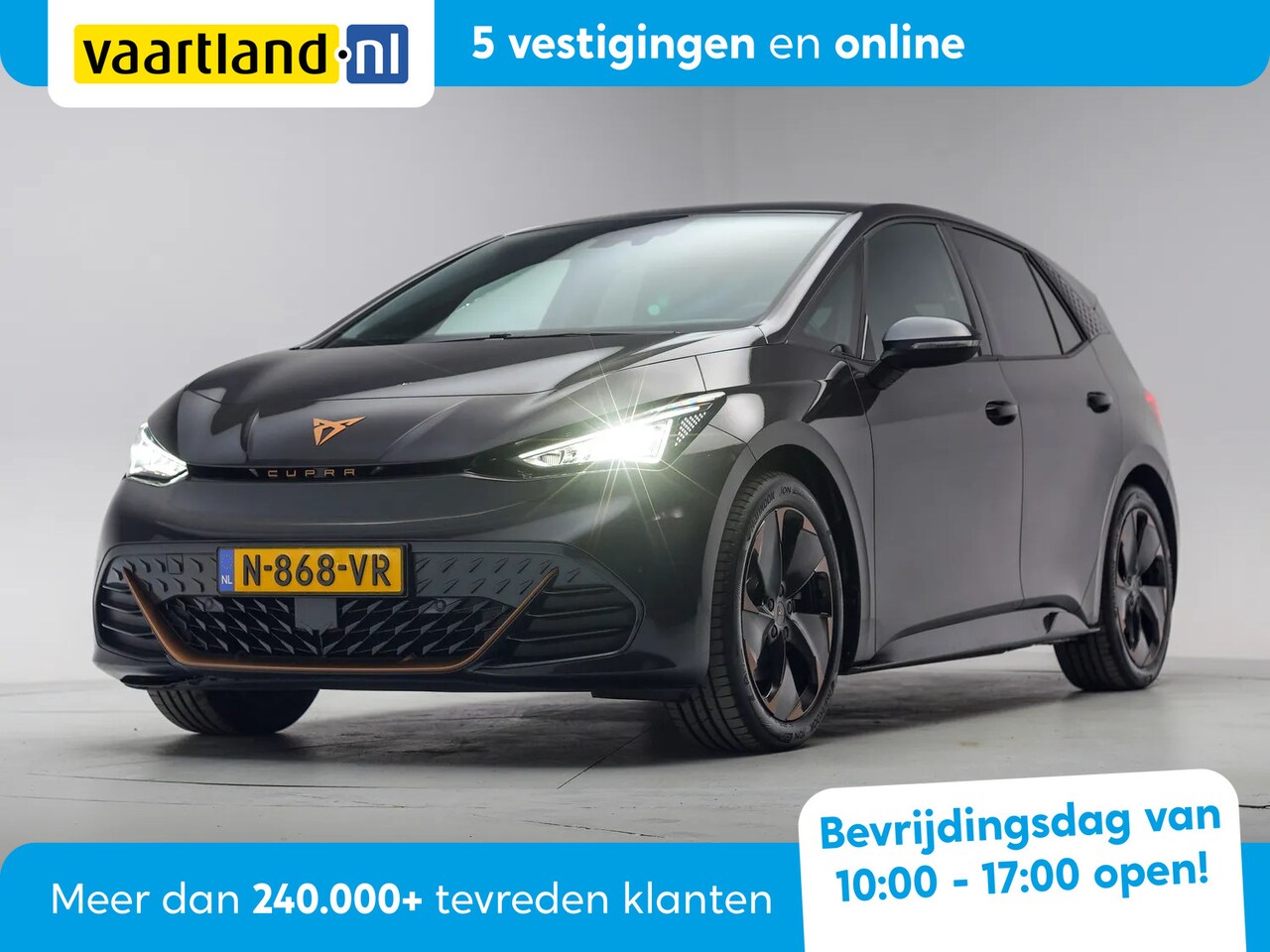 CUPRA Born - Adrenaline One 62 kWh 3-Fase [ LED Navi Camera Apple/Android ] - AutoWereld.nl