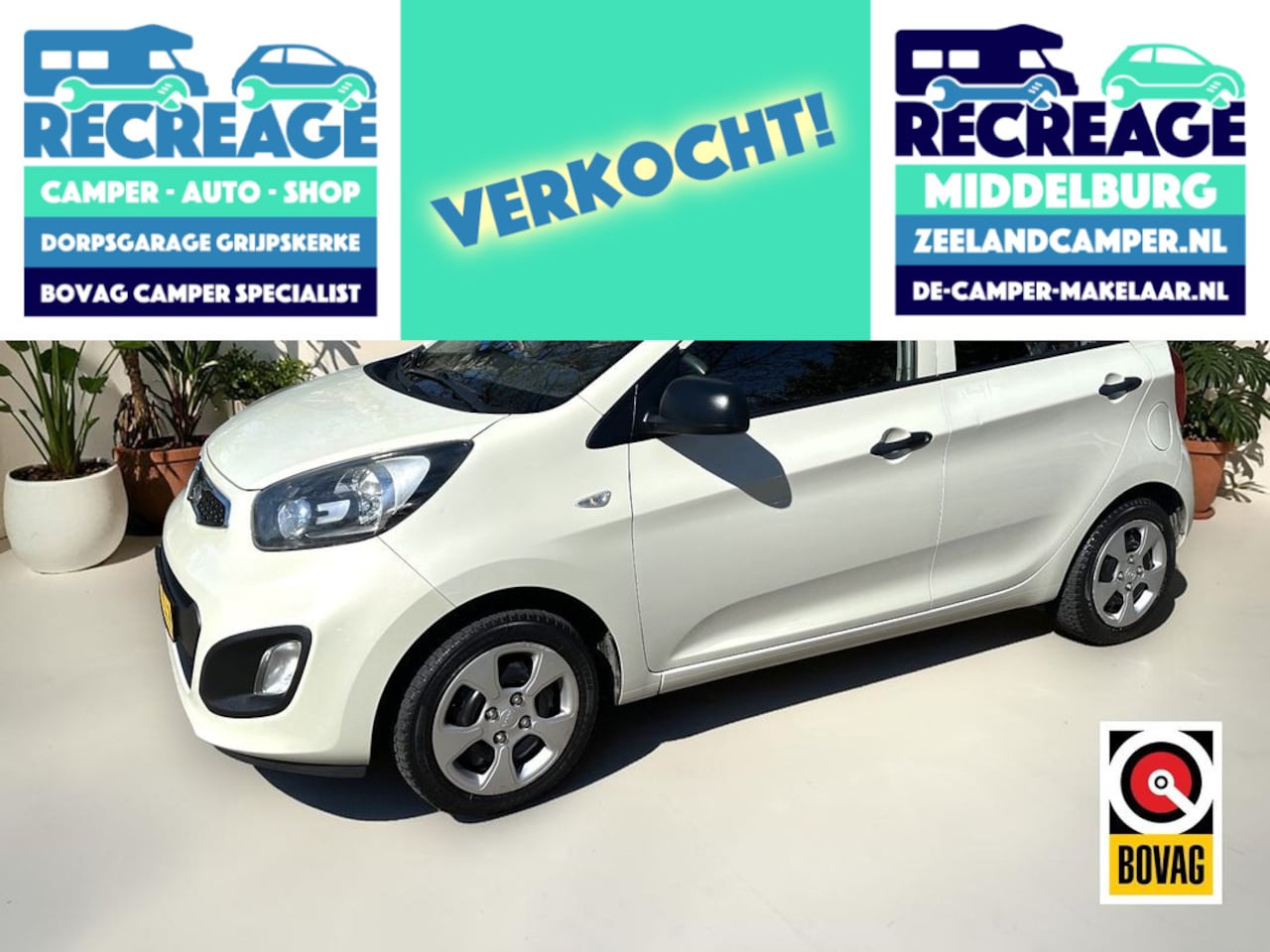 Kia Picanto - 1.2 CVVT Comfort Pack | Airco | 3 mnd garantie | Vol jaar APK - AutoWereld.nl