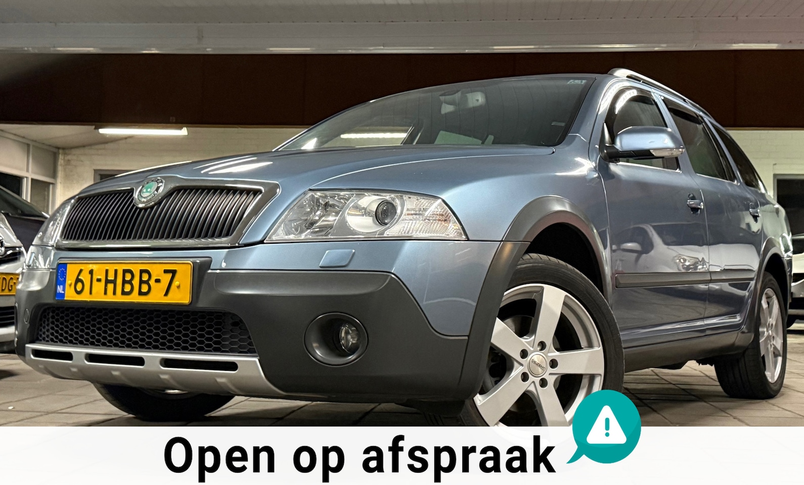Skoda Octavia Combi - 2.0 FSI Scout|UniekeAuto|4x4|NAP|PerfectOH|Airco|Cruise|Fulloption| - AutoWereld.nl