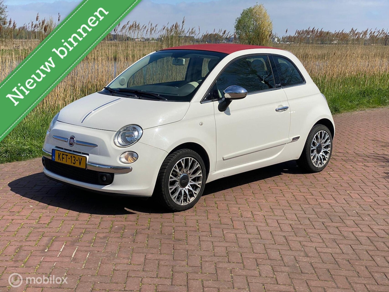 Fiat 500 C - 1.2 Lounge Cabrio 5-'13 Rijklaar !! - AutoWereld.nl