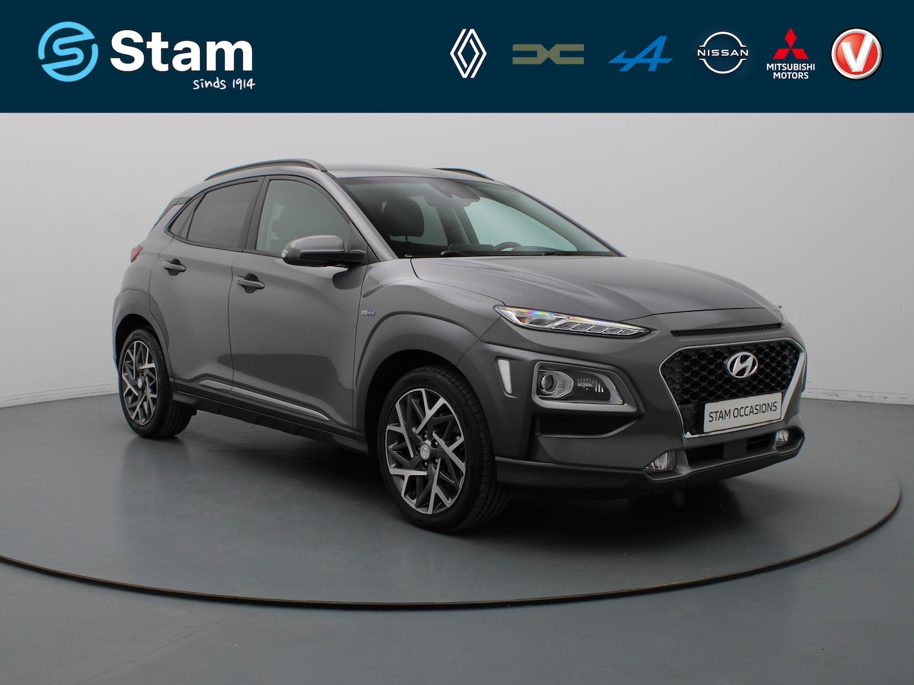 Hyundai Kona - 140pk GDI HEV Premium Automaat Krell | Camera | Adapt. Cruise | Parkeersens. v+a | Stoel-/ - AutoWereld.nl