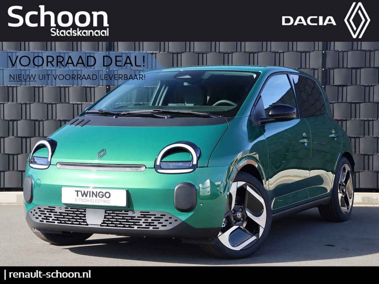 Renault Twingo - urban range techno 27.5 kWh EV | Adap. Cruise | Stoelverwarming | Camera | Navigatie - AutoWereld.nl