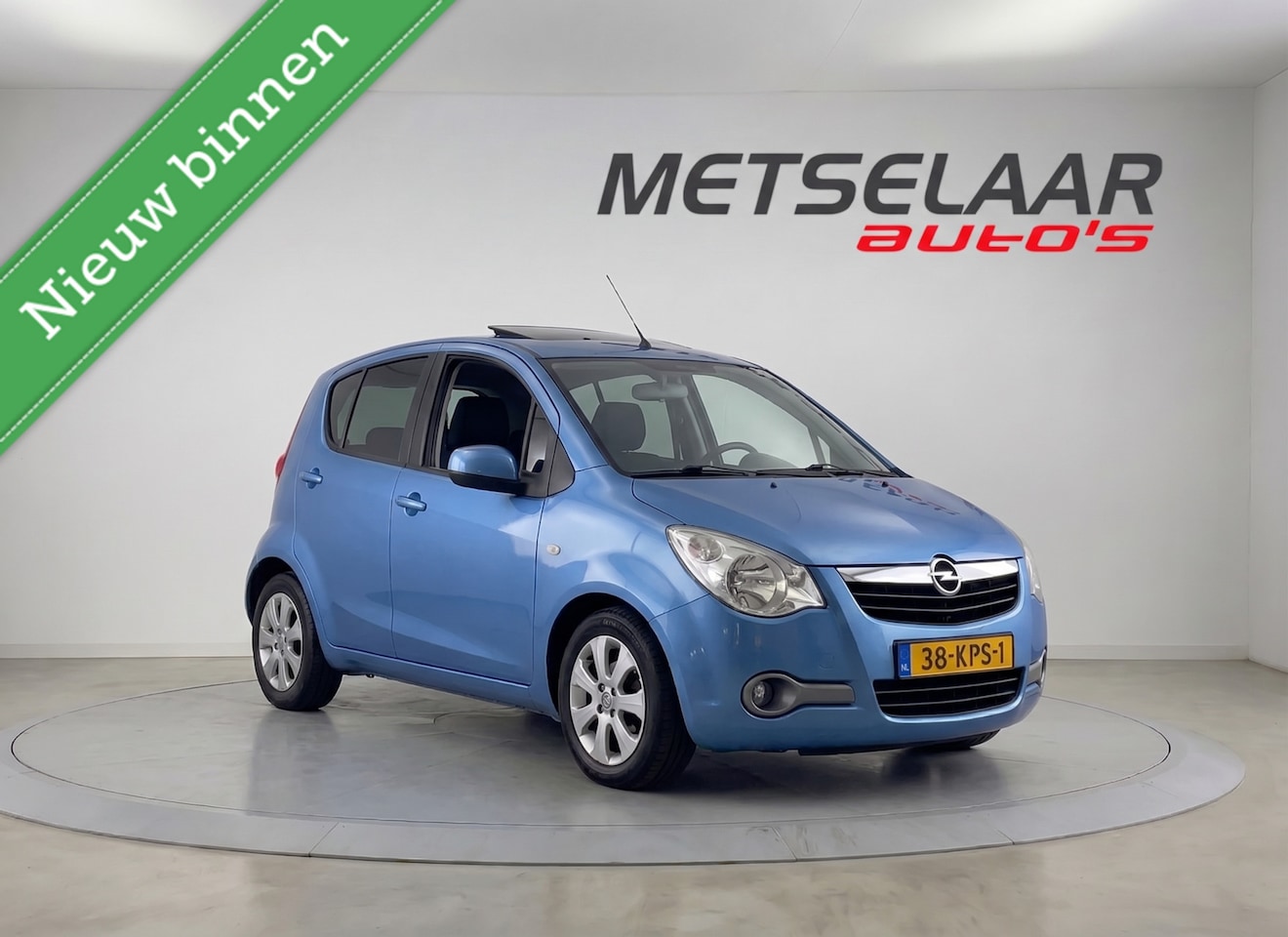 Opel Agila - 1.2 Edition automaat ✅Schuifdak ✅Trekhaak - AutoWereld.nl