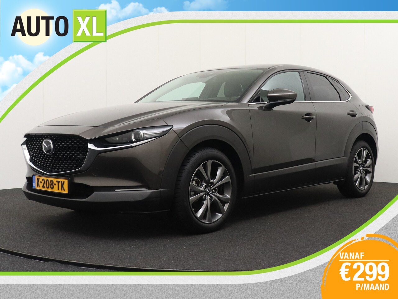 Mazda CX-30 - 2.0 187PK Aut. e-SkyActiv-X Hybrid Luxury Trekhaak Camera Leder - AutoWereld.nl