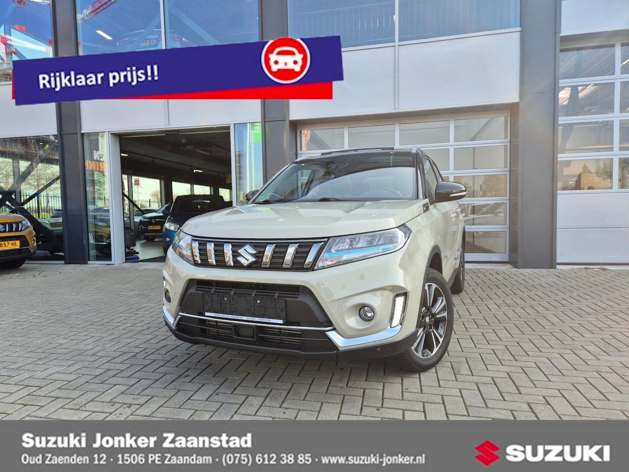 Suzuki Vitara - 1.4 Boosterjet Style Smart Hybrid Panodak/Trekhaak - AutoWereld.nl