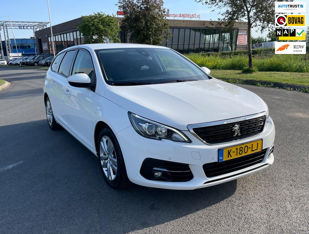 Peugeot 308 SW - 1.2 PureTech Blue Lease Active 1.2 PureTech Blue Lease Active, Trekhaak, Cruise, Pdc, Digi dash, 1e eig, Geen import, Nap - AutoWereld.nl