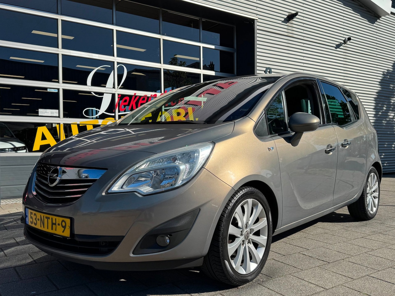 Opel Meriva - 1.4 Turbo Cosmo - Airco I Fietsen drager I Sport interieur & Half leer I Cruise control I - AutoWereld.nl