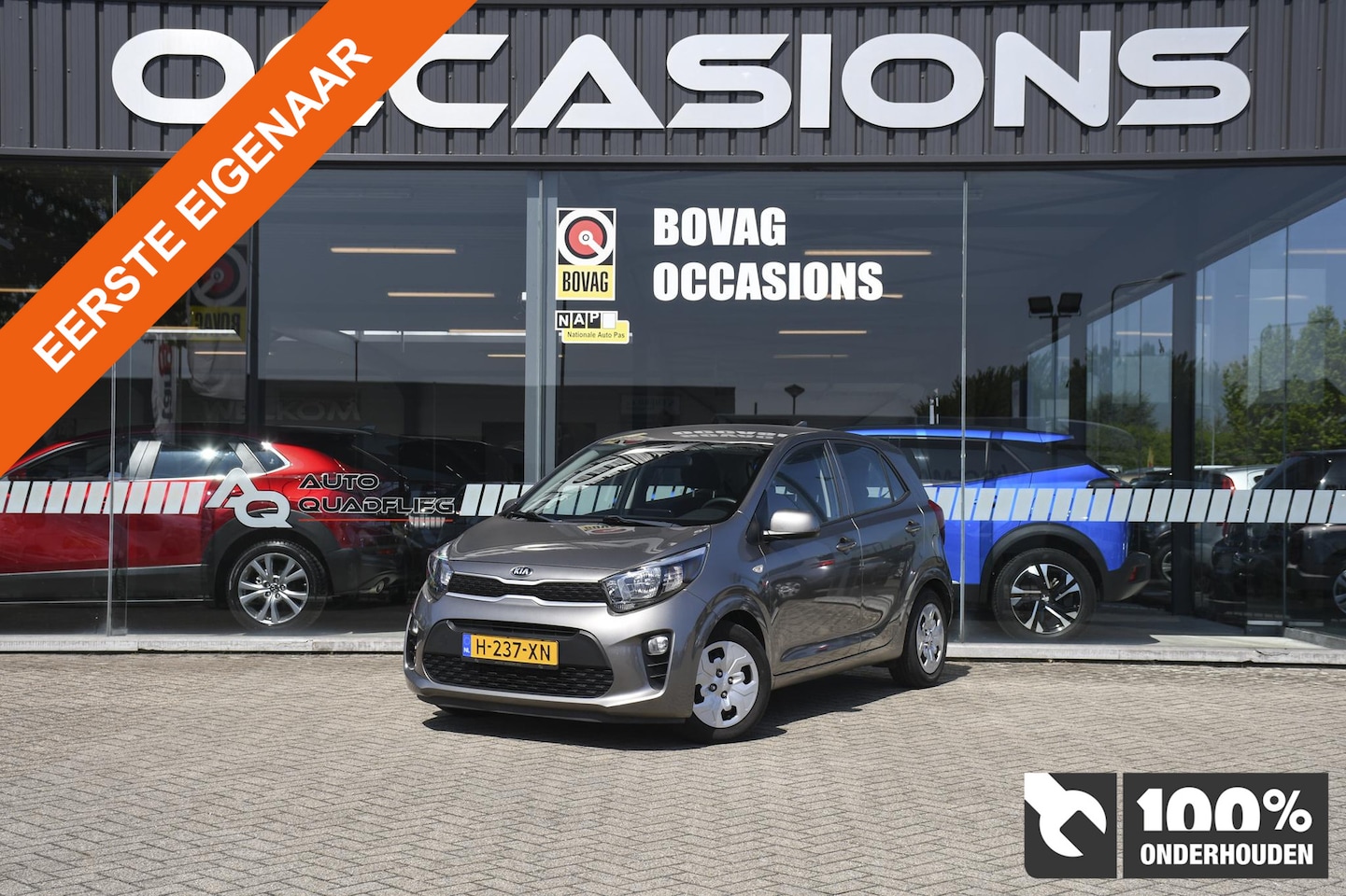 Kia Picanto - 1.0 MPi ComfortPlusLine 1 EIGENAAR/ APPLE CARPLAY - AutoWereld.nl