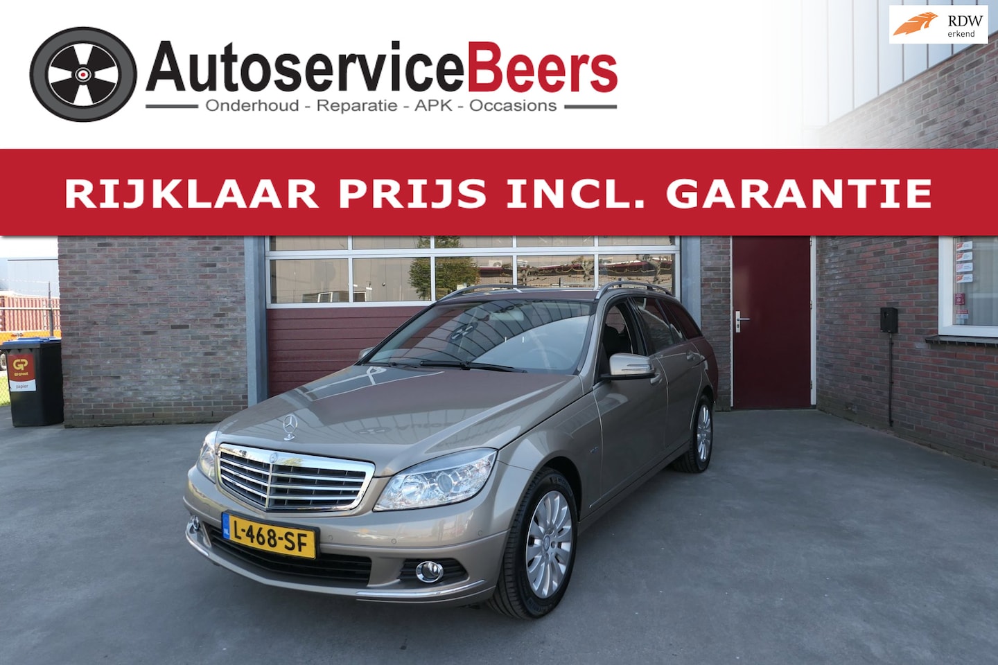 Mercedes-Benz C-klasse Estate - 200 CGI BlueEFFICIENCY Business Class 200 CGI BlueEFFICIENCY Business Class, Zeer netjes,Climate,stoelverw,Navi,rijklrprijs incl - AutoWereld.nl