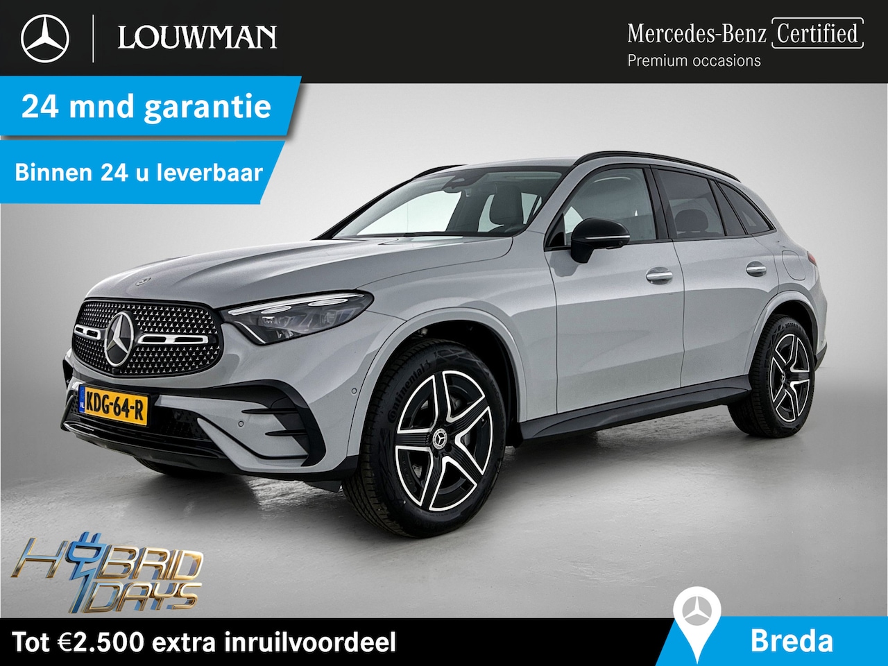 Mercedes-Benz GLC-klasse - 300 e 4MATIC AMG Plug-In Hybride AMG Line Premium | Night Pakket | Trekhaak | Distronic | - AutoWereld.nl