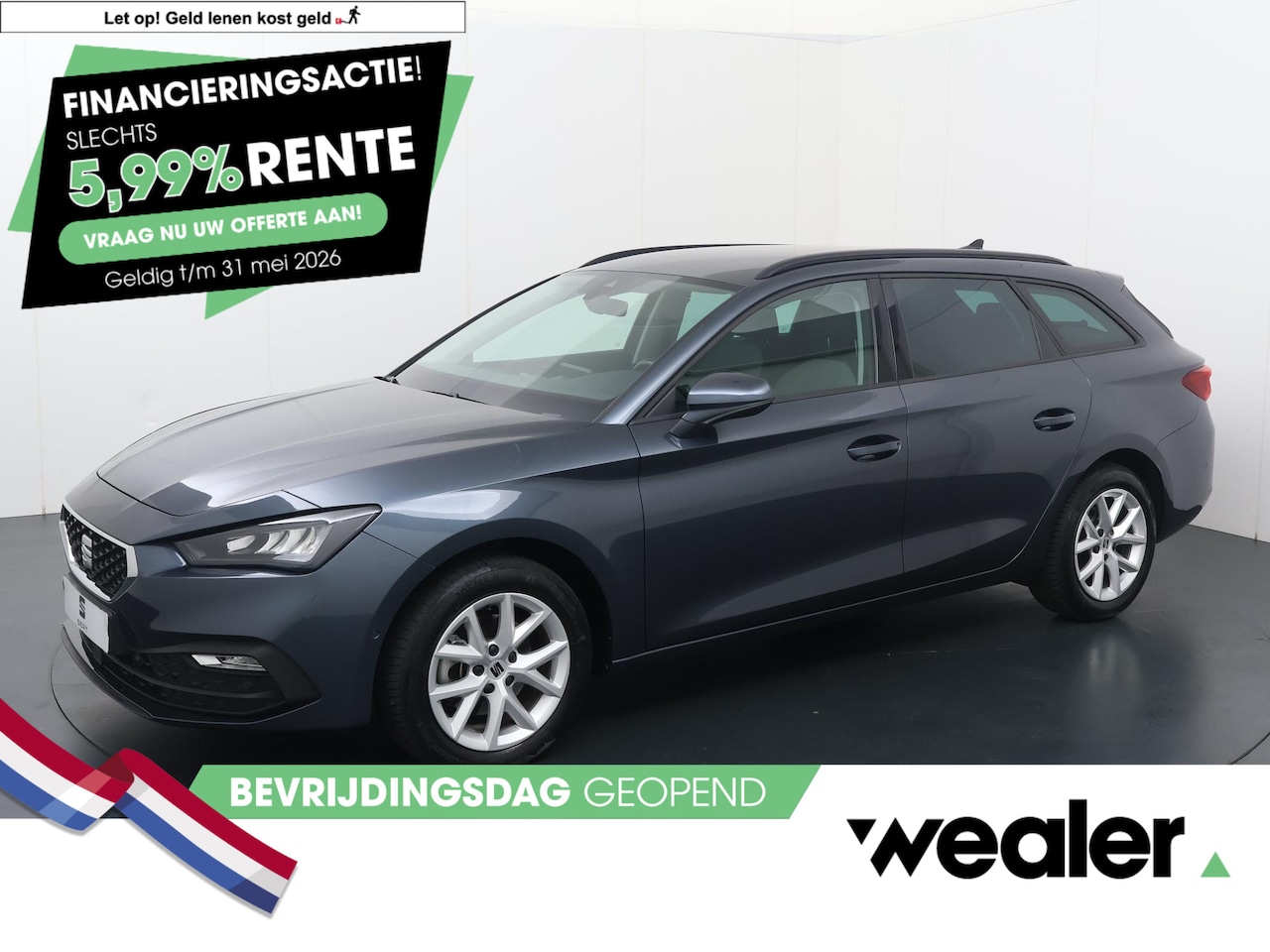 SEAT Leon Sportstourer - 1.0 TSI Style Business Intense | 110 PK | Adaptive cruise control | Climate control | Appl - AutoWereld.nl