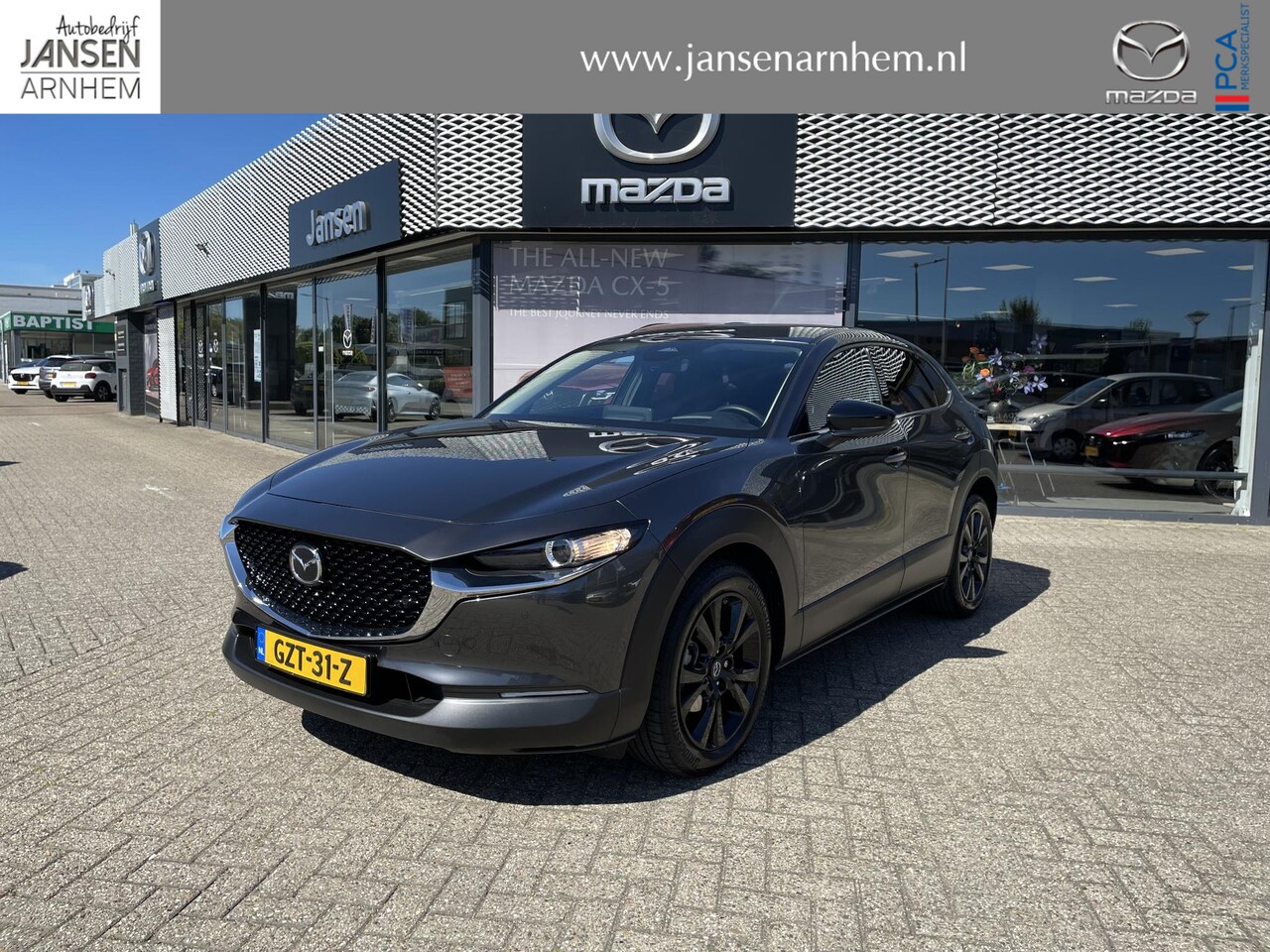 Mazda CX-30 - 2.0 e-SkyActiv-X 186 M Hybrid Homura , Automaat, Navi, Adap.Cruise, Clima, Apple Carplay, - AutoWereld.nl