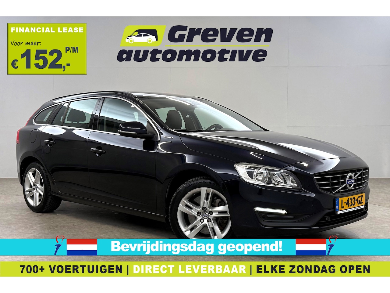 Volvo V60 - 2.4 D6 Twin Engine Momentum 280PK | Virtual | Clima | Cruise | Trekhaak | Navi | Leder | P - AutoWereld.nl