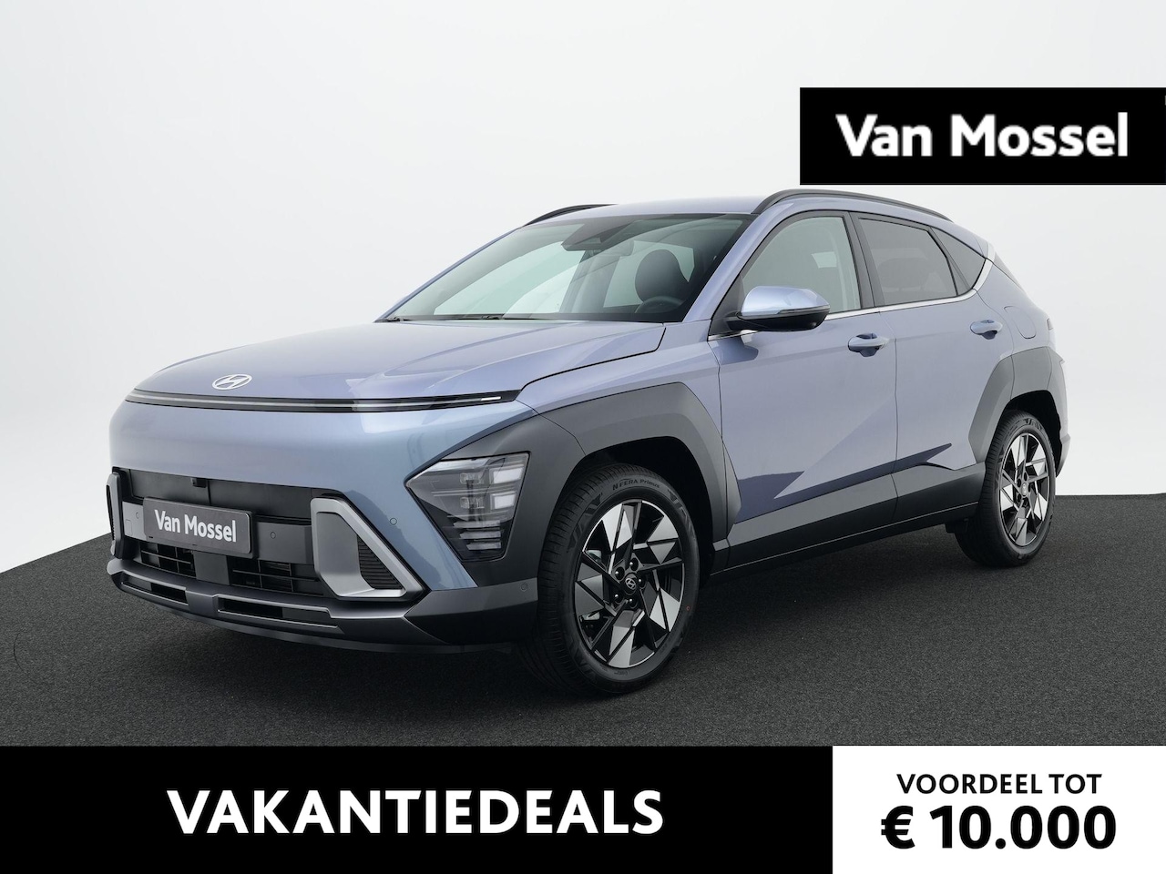 Hyundai Kona - 1.6 GDI HEV Premium | Nieuw uit voorraad leverbaar | Lederen bekleding | Stoelverkoeling | - AutoWereld.nl