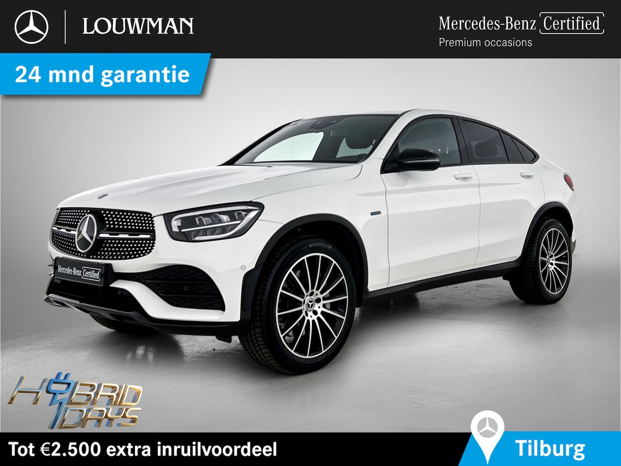 Mercedes-Benz GLC-klasse - 300 e 4MATIC Premium Plus | AMG-LIne Interieur | AMG-Line Exterieur | Achteruitrijcamera | - AutoWereld.nl