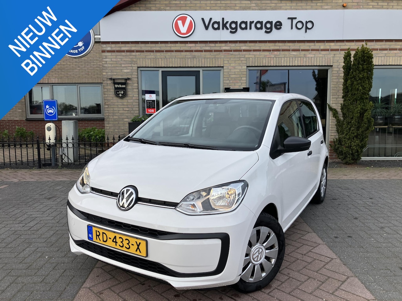 Volkswagen Up! - 1.0 BMT take up! | Airco | Elek. ramen | NAP - AutoWereld.nl