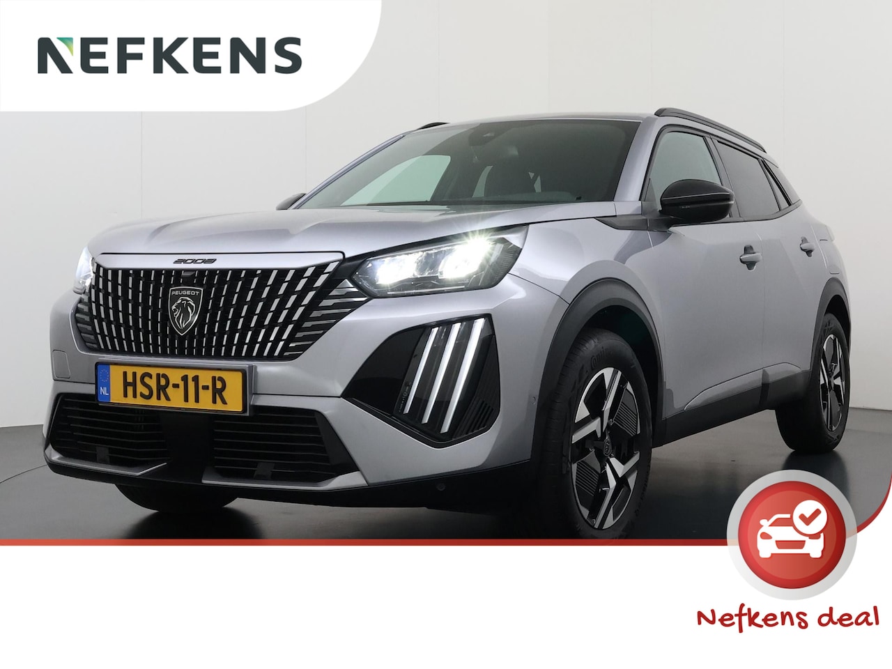 Peugeot 2008 - 1.2 Hybrid 136 Allure Automaat | Trekhaak! | Navigatie | Camera voor + achter | Adaptieve - AutoWereld.nl