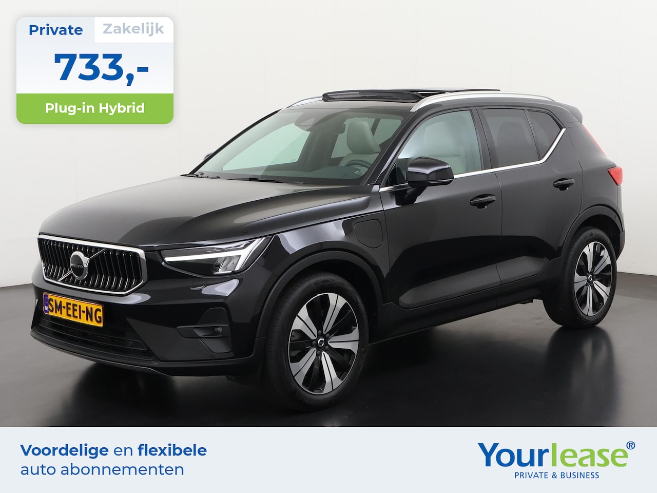 Volvo XC40 - 1.5 T4 Plug-in hybrid Ultimate Bright | All-in 733,- Private Lease | Direct uit voorraad - AutoWereld.nl