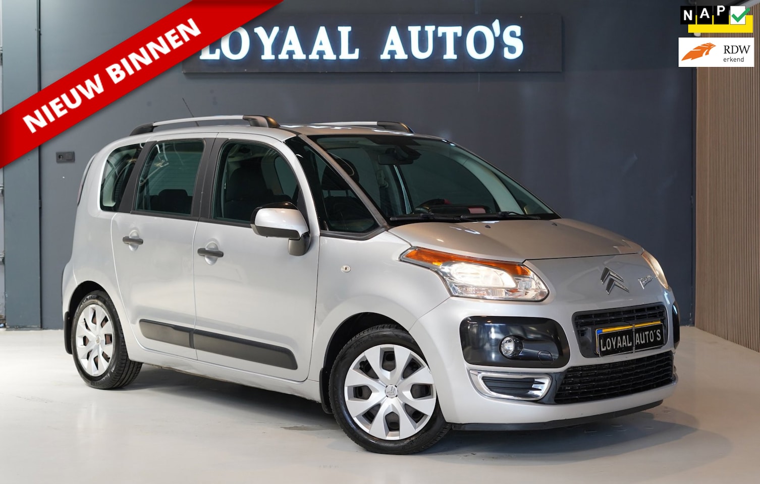 Citroën C3 Picasso - 1.4 VTi Aura | AIRCO | CRUISE | TREKHAAK | NAVI | ELEK.RAMEN | APK | NAP. - AutoWereld.nl