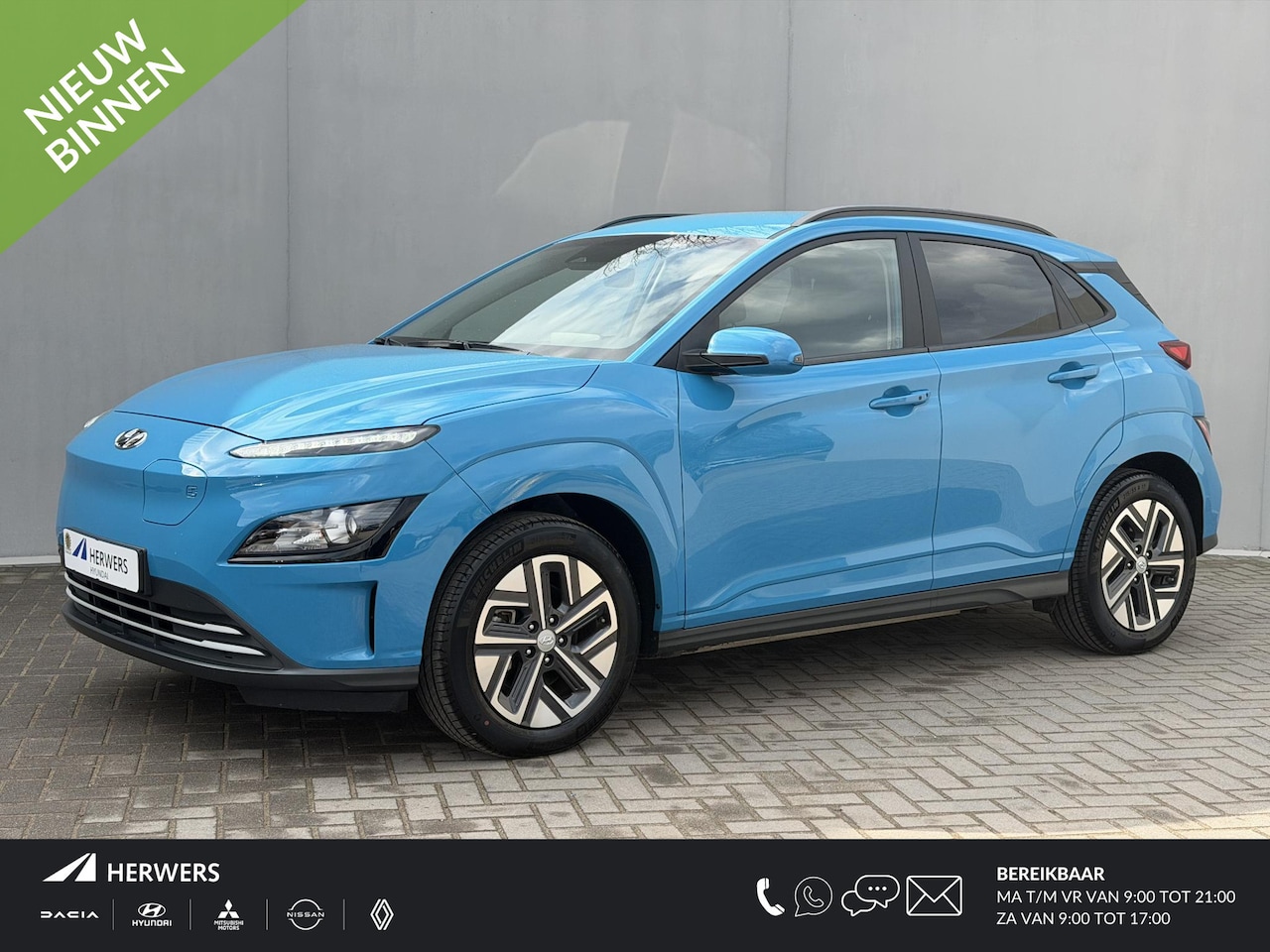 Hyundai Kona Electric - EV Comfort 39 kWh / SOH 100% / Dealer Onderhouden / Fabrieksgarantie tot 9-2027 / Navigati - AutoWereld.nl