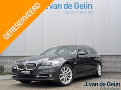 BMW 5-serie Touring - 520i High Executive |Org NL | Comfortstoelen | NAP | 18" | Leer | APK&OH Nieuw