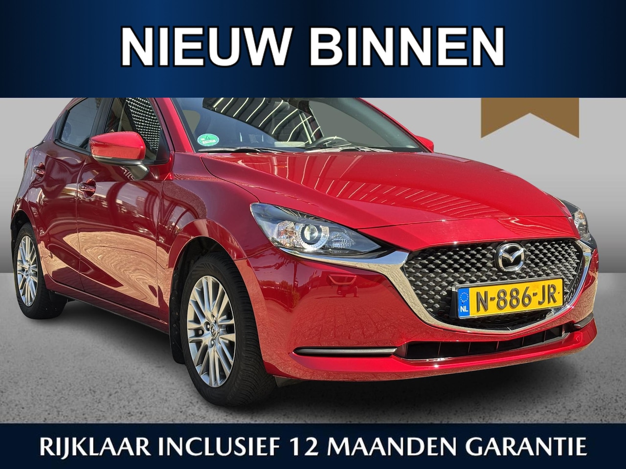 Mazda 2 - 1.5 Skyactiv-G Style Selected /Carplay/CAM/CC/<15000km!/ - AutoWereld.nl