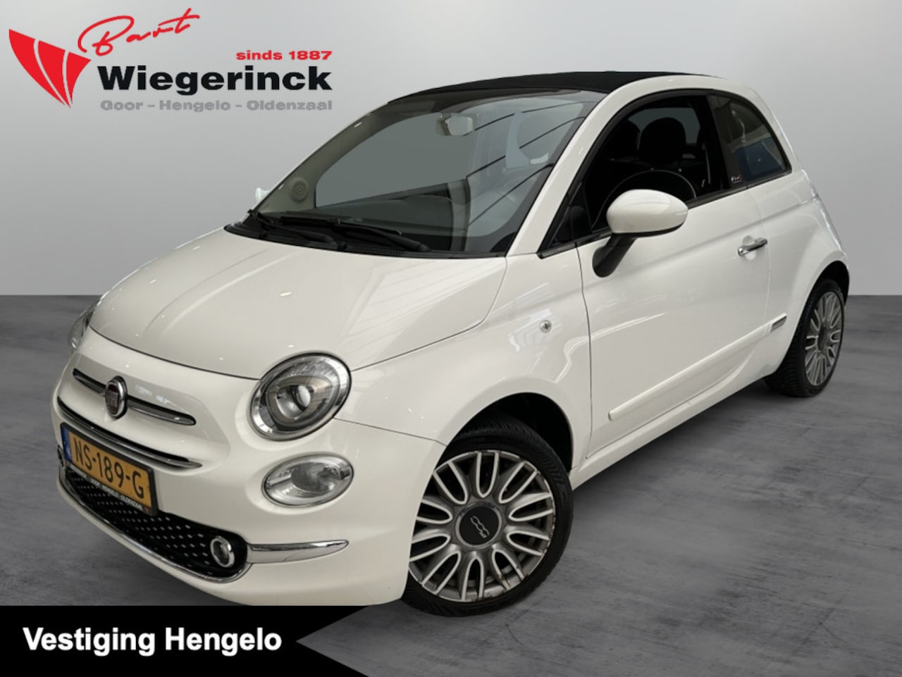 Fiat 500 C - 0.9 TwinAir T Lounge [ BLUETOOTH I AIRCO I ALL-SEASON BANDEN ] - AutoWereld.nl
