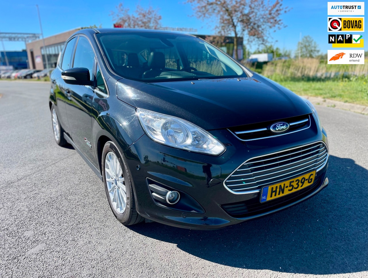 Ford C-Max - 2.0 Plug-in Hybrid Titanium Plus 2.0 Plug-in Hybrid Titanium Plus, Aut, Pano, Cam, Leder, Cruise, Stoelverw, 2e eig afk, Ge - AutoWereld.nl
