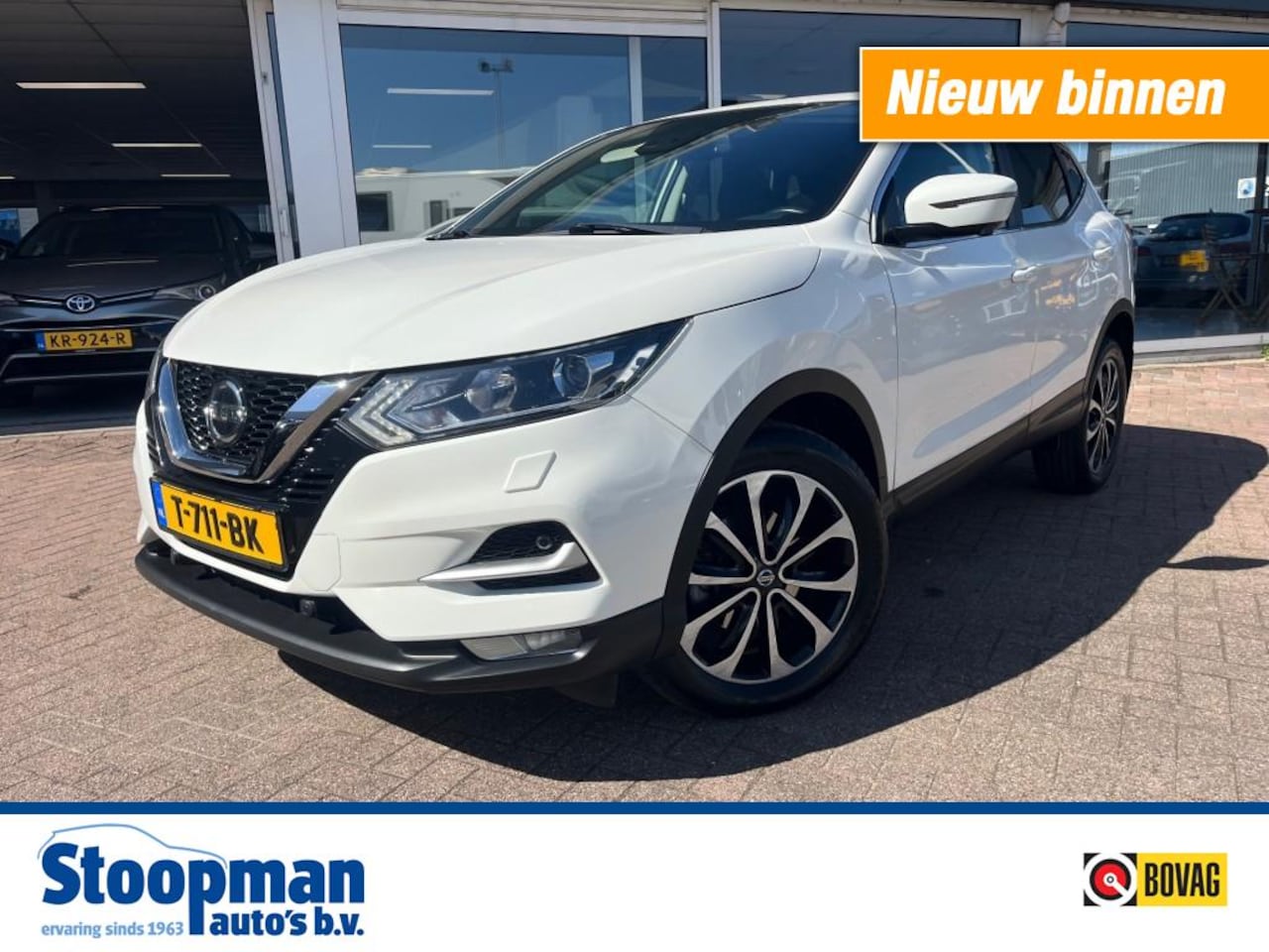 Nissan Qashqai - 1.3 Bus. Ed. Clima Cruise CarPlay 360 Cam - AutoWereld.nl