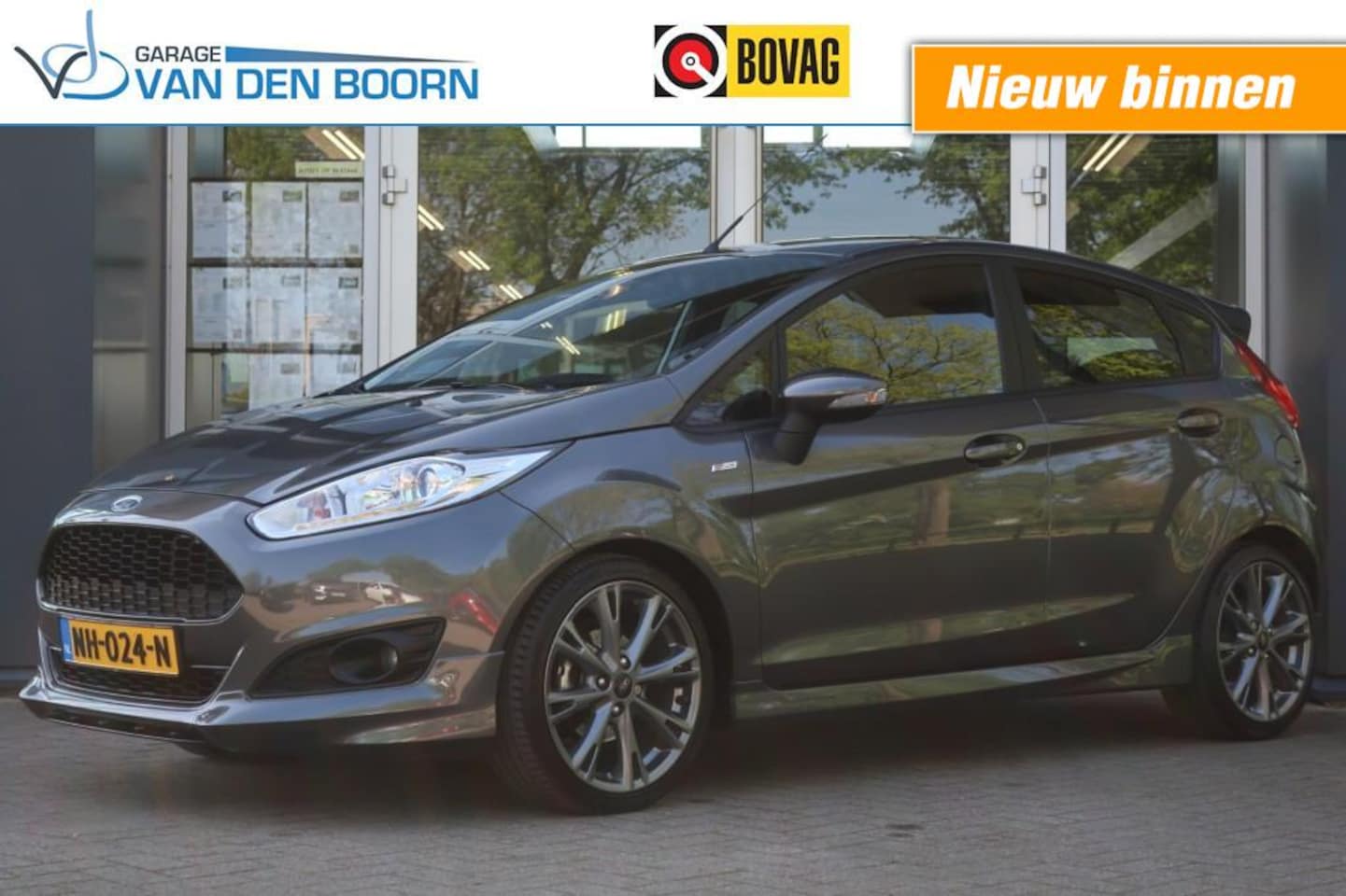 Ford Fiesta - 1.0 EcoBoost ST-Line 1.0 ECOBOOST ST-LINE 100PK, Clima, Navi, PDC, etc. - AutoWereld.nl