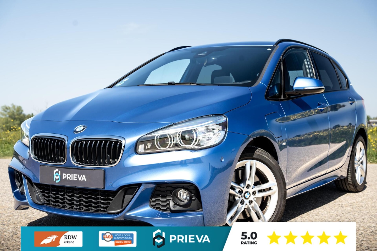 BMW 2-serie Active Tourer - 225xe M-Sport | Leder | Stoelverwarming | Memory - AutoWereld.nl
