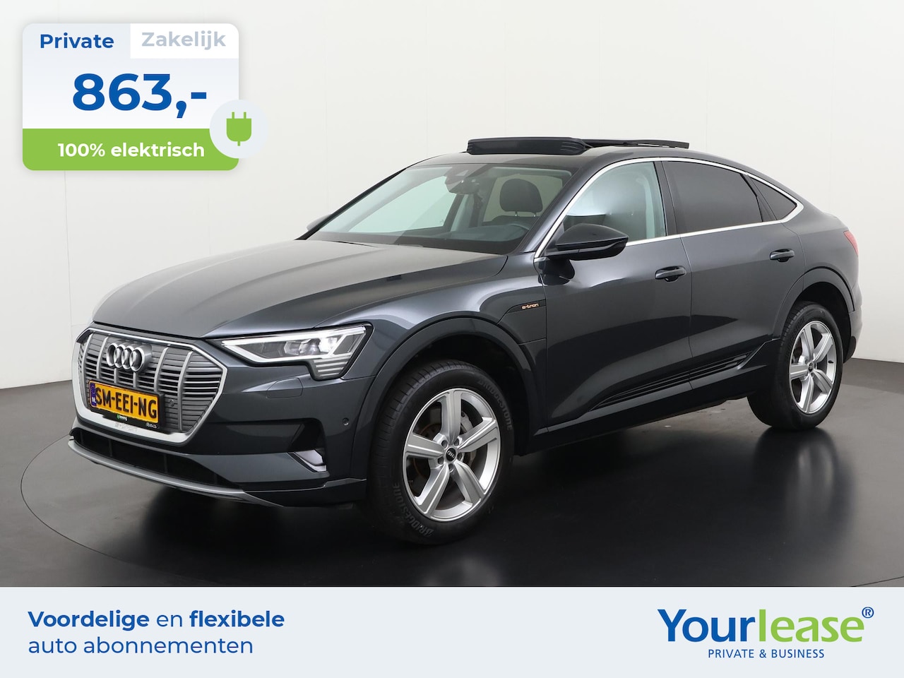 Audi e-tron Sportback - 55 quattro Advanced Plus 95 kWh | All-in 863,- Private Lease | Direct uit voorraad - AutoWereld.nl