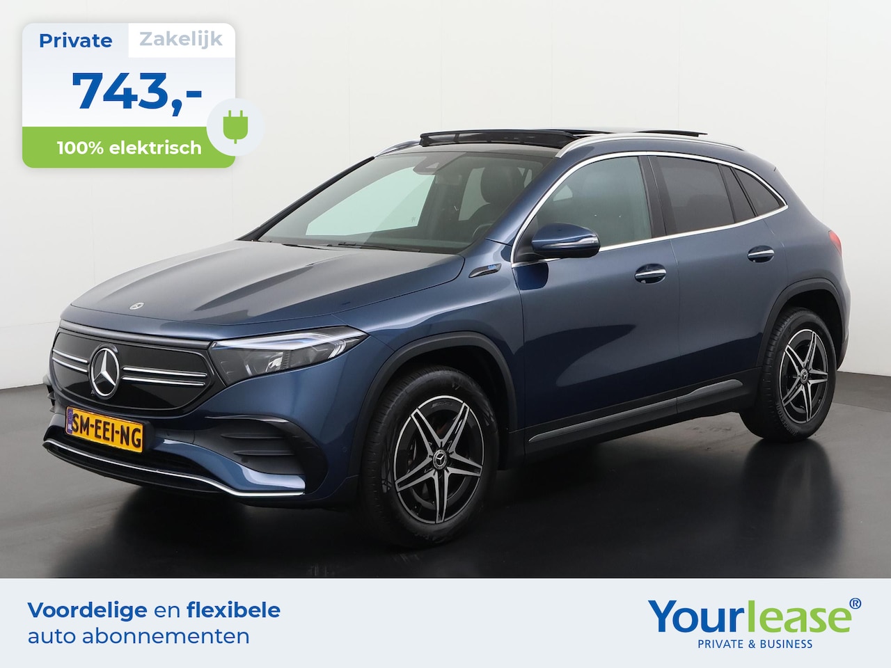 Mercedes-Benz EQA - 250 AMG-Line 67kWh | All-in 743,- Private Lease | Direct uit voorraad - AutoWereld.nl