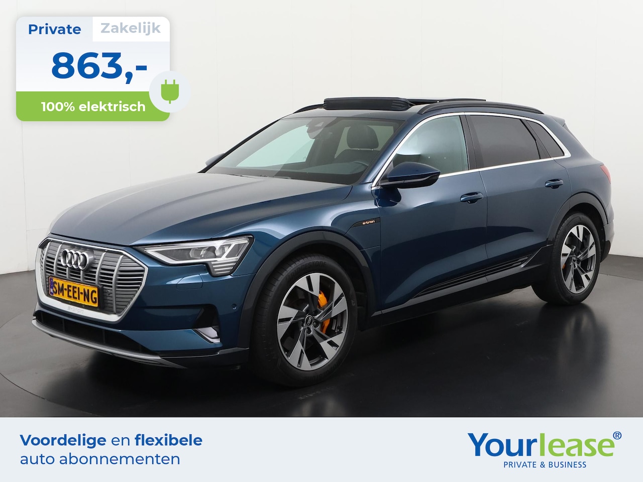 Audi e-tron - 55 quattro Advanced S-Line Int. 95 kWh | All-in 863,- Private Lease | Direct uit voorraad - AutoWereld.nl